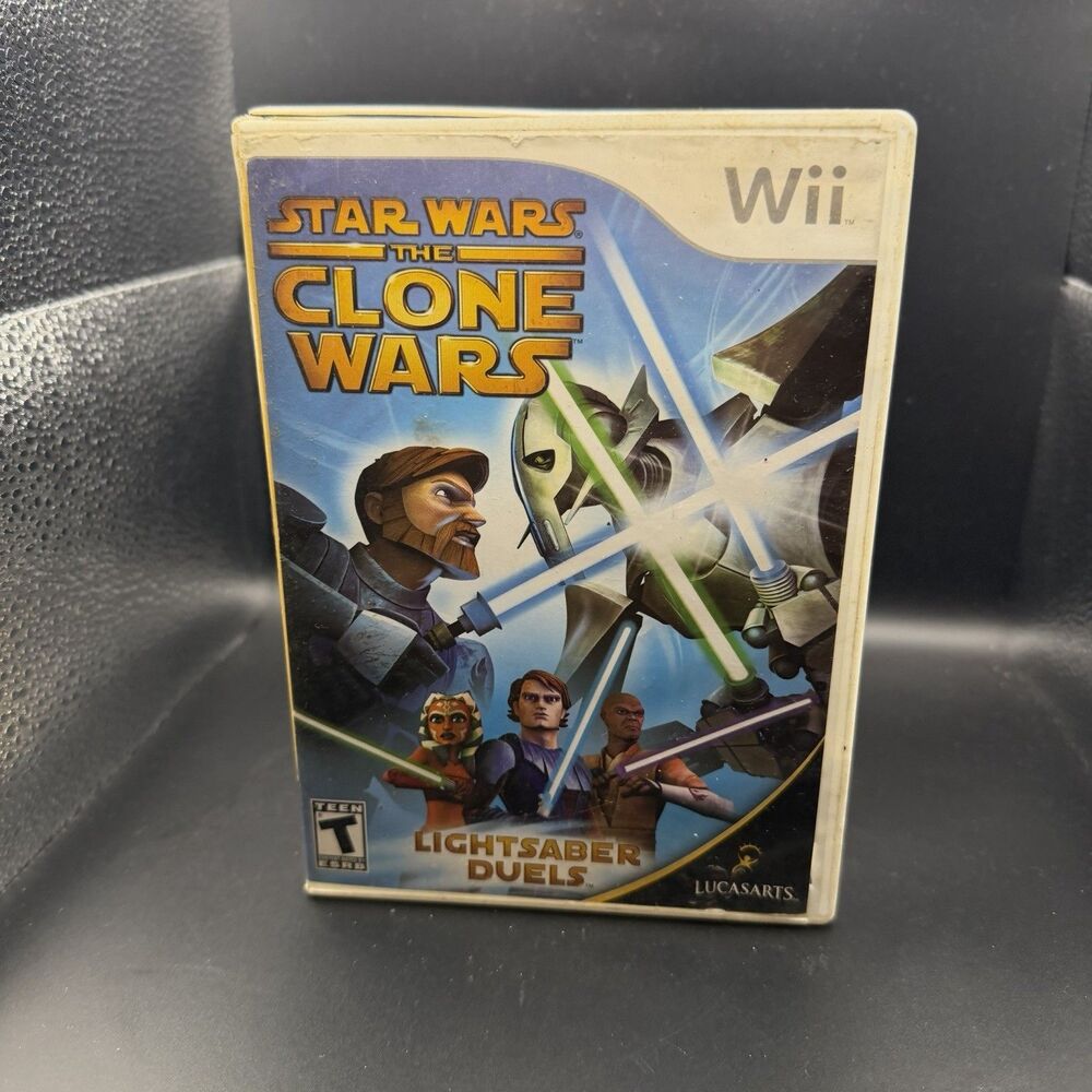 Wii Star Wars: The Clone Wars - Lightsaber Duels Game Tested